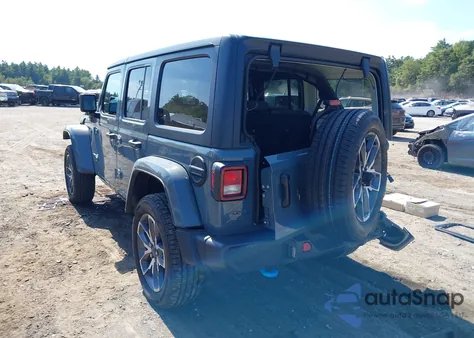 2024 Jeep Wrangler 4Xe Sport S 4Xe из США, поврежденный, VIN 1C4RJXN60RW195036